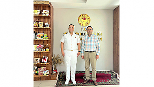 KOMUTAN VE BAŞKANDAN İL TARIM MÜDÜRLÜĞÜNE ZİYARET