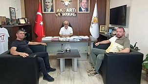 MHP'Lİ ELİK VE ERMİŞ'TEN AK PARTİ İL BAŞKANI GÖKTÜRK'E ZİYARET
