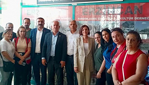 MİLLETVEKİLİ GÜNEŞHAN'DAN CAN ERZİNCAN DERNEĞİ'NE ZİYARET