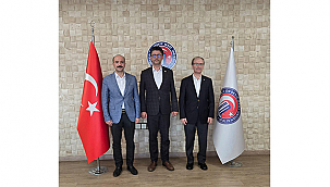 REKTÖR ERENOĞLU'NA GMKA'DAN GEÇMİŞ OLSUN ZİYARETİ