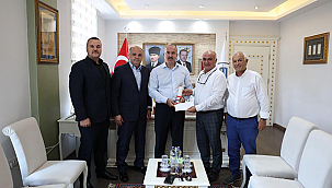 SEMERCİ VE BERABERİNDEKİ HEYETTEN VALİ TORAMAN'A ZİYARET