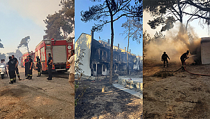 TEKİRDAĞ BELEDİYESİ'NDEN ÇANAKKALE'DEKİ ORMAN YANGININA DOĞRUDAN DESTEK