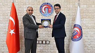 URGENÇ DEVLET ÜNİVERSİTESİ HEYETİNDEN ÇOMÜ'YE ZİYARET