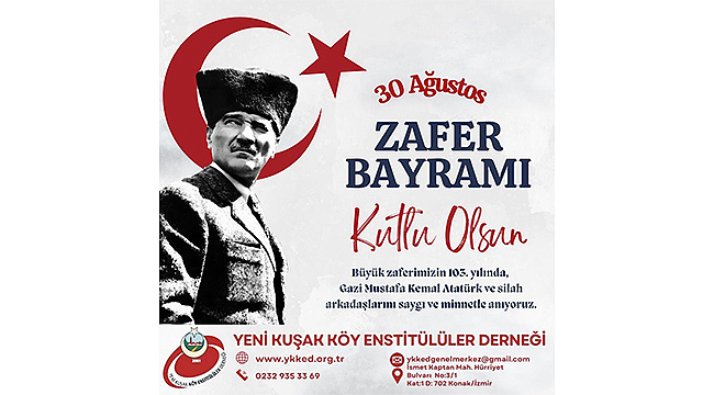 "ZAFERDEN CUMHURİYETE, CUMHURİYETTEN AYDINLANMAYA: MÜCADELEMİZ SÜRÜYOR!"