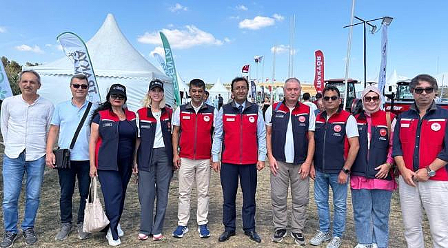 15. KARAEVLİ TARIM VE TEKNOLOJİ GÜNLERİ FUARI'NA ÇANAKKALE'DEN KATILIM