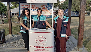 3-9 EYLÜL HALK SAĞLIĞI HAFTASINDA "HAREKET ET, DOĞRU BESLEN, SAĞLIKLI YAŞA!" ETKİNLİĞİ