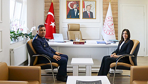 ALBAY ÇAKMAK'TAN VEDA ZİYARETİ