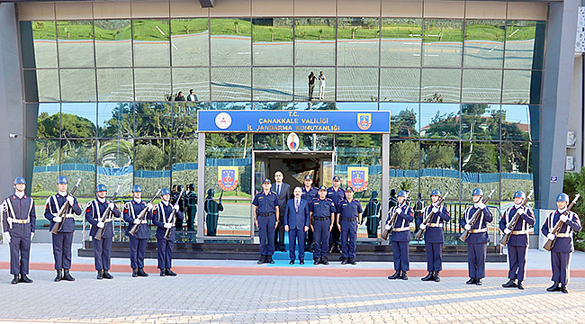 BAKAN YARDIMCISI TURAN'DAN İL JANDARMA KOMUTANINA ZİYARET