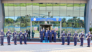 BAKAN YARDIMCISI TURAN'DAN İL JANDARMA KOMUTANINA ZİYARET