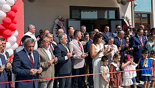 BAŞKAN ŞADAN DOĞAN, TOBB DESTEKLİ OKUL AÇILIŞLARINA KATILDI