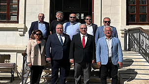 BAYRAMİÇ BELEDİYE BAŞKANI ATILGAN'A ZİYARET