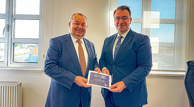 BİGA TSO'DAN AĞIR CEZA MAHKEMESİ BAŞKANI'NA ZİYARET