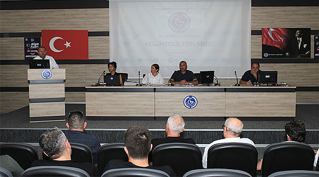 BİGA TSO EYLÜL AYI MECLİS TOPLANTISI GERÇEKLEŞTİRİLDİ