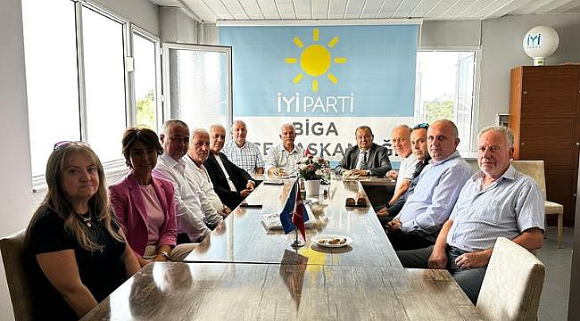 BİGA TSO YÖNETİMİNDEN SİYASİ PARTİLERE VE MUHTARLARA ZİYARET