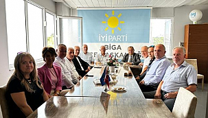 BİGA TSO YÖNETİMİNDEN SİYASİ PARTİLERE VE MUHTARLARA ZİYARET