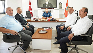 ÇAN'DA YENİ GÖREVE BAŞLAYAN KAMU GÖREVLİLERİNE ZİYARET