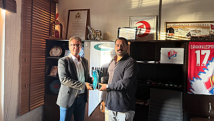 ÇANAKKALE KENT KONSEYİ BİRLİK VAKFI'NI AĞIRLADI