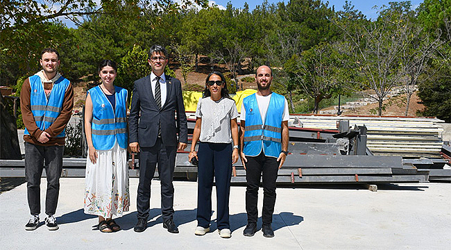 ÇOMÜ BUTİK'İN YENİ VE MODERN İNŞAATI HIZLA DEVAM EDİYOR