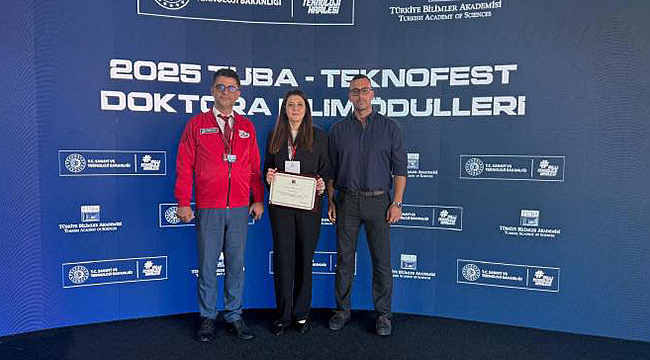 DOKTORA BİLİM ÖDÜLLERİNDE BİRİNCİLİK GURURU