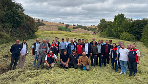 DÜZCE'DEN ÇANAKKALE'YE DAMLA SULAMA TEKNİK GEZİSİ