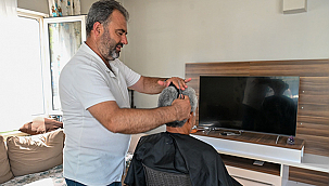 EVDE BERBER HİZMETİ UYGULAMAMIZ DEVAM EDİYOR