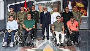 GAZİLERİMİZDEN VALİLİK ZİYARETİ