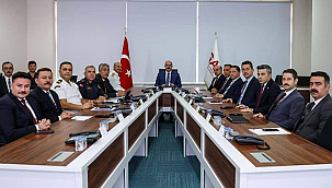 İL GÜVENLİK, ASAYİŞ VE KOORDİNASYON TOPLANTISI GERÇEKLEŞTİRİLDİ