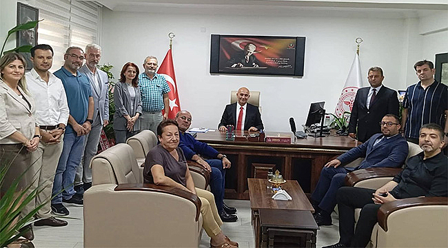 İL SAĞLIK MÜDÜRÜ DR. HAKAN GÖRGÜLÜ'YE HAYIRLI OLSUN ZİYARETLERİ SÜRÜYOR