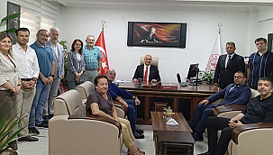 İL SAĞLIK MÜDÜRÜ DR. HAKAN GÖRGÜLÜ'YE HAYIRLI OLSUN ZİYARETLERİ SÜRÜYOR