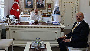 İL SAĞLIK MÜDÜRÜ GÖRGÜLÜ'DEN VALİ TORAMAN'A ZİYARET