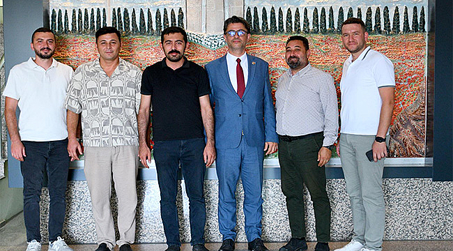 İMAMOĞLU'NDAN REKTÖR ERENOĞLU'NA DESTEK ZİYARETİ