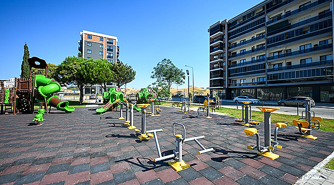 İSMETPAŞA MAHALLESİ'NE YENİ PARK ALANI KAZANDIRILDI