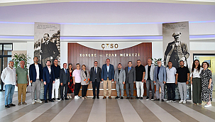 İYİ PARTİ ÇANAKKALE MİLLETVEKİLİ RIDVAN UZ'DAN, ÇTSO ZİYARETİ