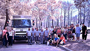 "KENTİMİZ EVİMİZ" DİYEREK GÜZELYALI'DA TEMİZLİK SEFERBERLİĞİ