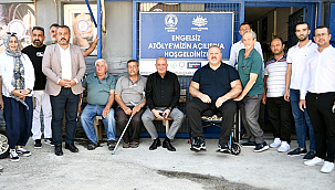 MİLLETVEKİLİ GİDER'DEN TÜRKİYE SAKATLAR DERNEĞİ'NE ANLAMLI DESTEK