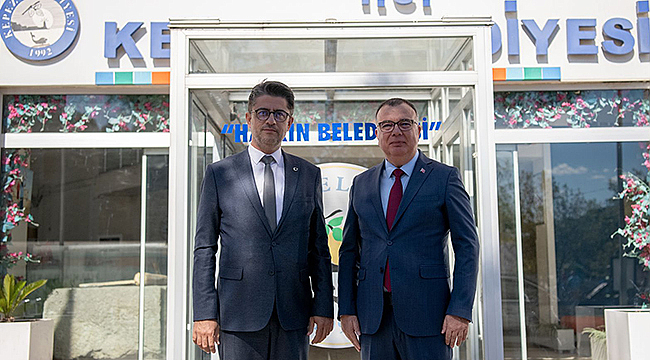 REKTÖR ERENOĞLU'NDAN KEPEZ BELEDİYESİ'NE ZİYARET