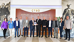 ŞADAN DOĞAN'DAN, ÇANAKKALE TİCARET VE SANAYİ ODASI'NA ZİYARET 