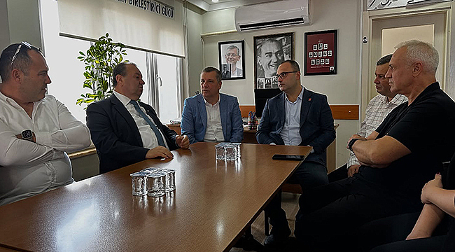 ŞADAN DOĞAN'DAN CHP ZİYARETİ 