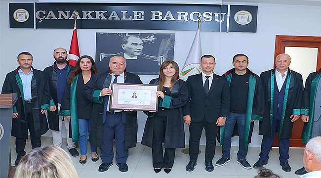 SEMRA DEMİRDAŞ VE BARIŞ CAN YEMİN EDEREK, AVUKATLIK RUHSATINI ALDI