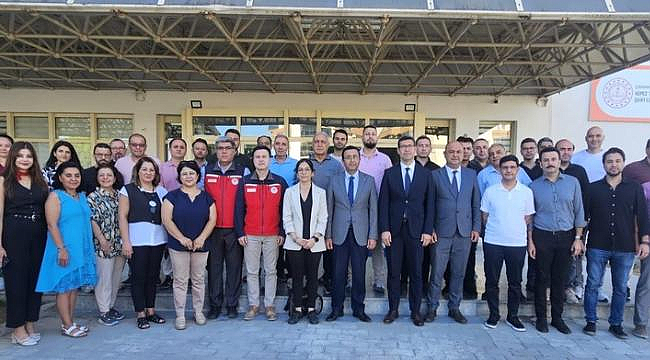 SU ÜRÜNLERİ RESMİ KONTROL EĞİTİMİ ÇANAKKALE'DE BAŞLADI