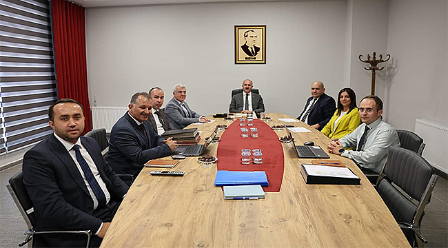 TERZİOĞLU VAKFI YÖNETİM KURULU TOPLANTISI VALİ ÖMER TORAMAN BAŞKANLIĞINDA GERÇEKLEŞTİRİLDİ