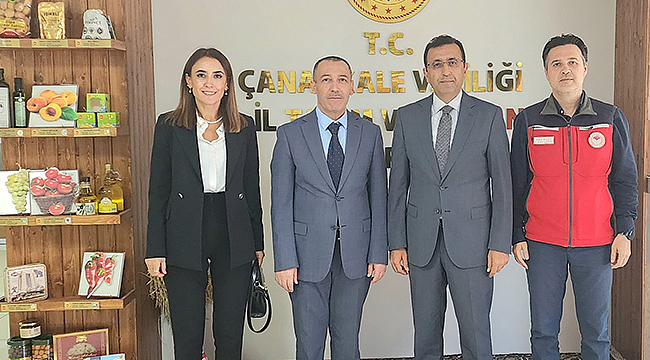 TÜİK YÖNETİCİLERİNDEN İL MÜDÜRÜ DEMİRHAN'A ZİYARET
