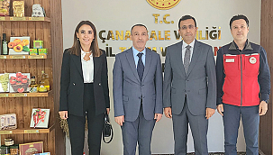 TÜİK YÖNETİCİLERİNDEN İL MÜDÜRÜ DEMİRHAN'A ZİYARET
