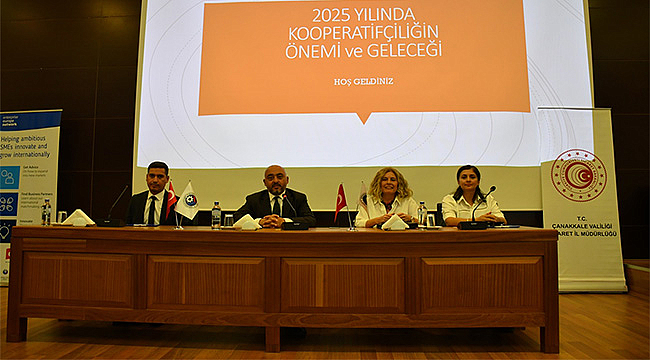 "TÜRKİYE'DE KOOPERATİFÇİLİK" KONULU TOPLANTI ÇTSO'DA GERÇEKLEŞTİRİLDİ