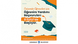 ÜNİVERSİTE ÖĞRENCİLERİ İÇİN ÖĞRENİM YARDIMI BAŞVURULARI BAŞLIYOR