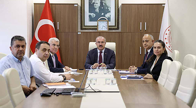 VALİ TORAMAN ÇEVRE, ŞEHİRCİLİK VE İKLİM DEĞİŞİKLİĞİ İL MÜDÜRLÜĞÜ'NÜ ZİYARET ETTİ