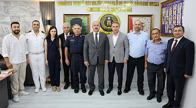 VALİ TORAMAN'DAN ŞEHİT YAKINLARI VE GAZİ DERNEKLERİNE ZİYARET