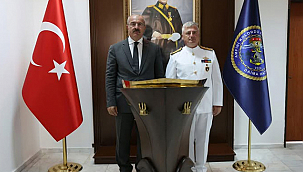 VALİ TORAMAN'DAN TÜMAMİRAL TIĞLI'YA HAYIRLI OLSUN ZİYARETİ