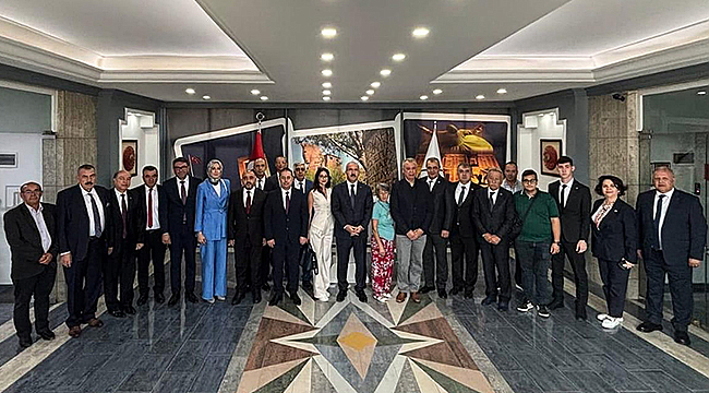 YILIN AHİLERİ VALİ TORAMAN'LA BULUŞTU