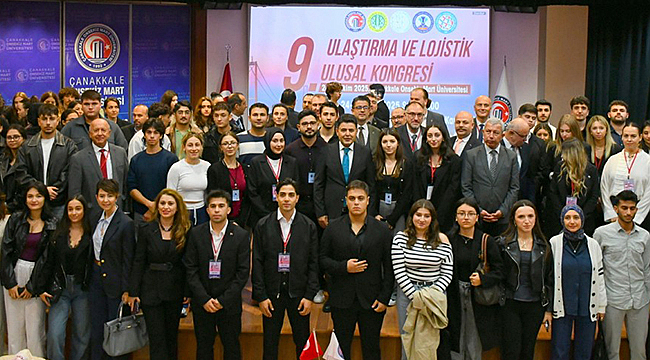 9. ULAŞTIRMA VE LOJİSTİK ULUSAL KONGRESİ ÇOMÜ EV SAHİPLİĞİNDE GERÇEKLEŞTİ